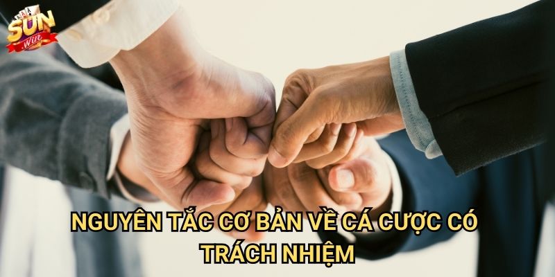Cá cược có trách nhiệm tại Sunwin - Cam kết vì cộng đồng người chơi 1 Nguyên tắc cơ bản về cá cược có trách nhiệm